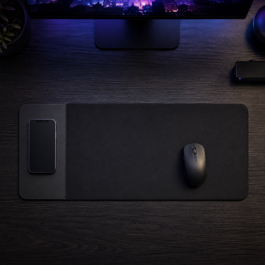 Grid — Wireless Charging Desk Mat