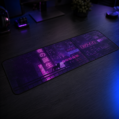 Shinjuku — Neon City Mouse Pad