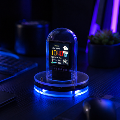 Signal — Glass Dome Weather & Clock Display