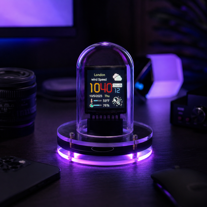 Signal — Glass Dome Weather & Clock Display