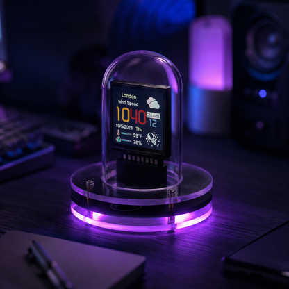 Signal — Glass Dome Weather & Clock Display