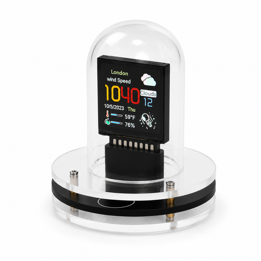 Signal — Glass Dome Weather & Clock Display