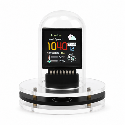 Signal — Glass Dome Weather & Clock Display
