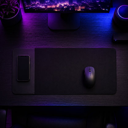 Grid — Wireless Charging Desk Mat