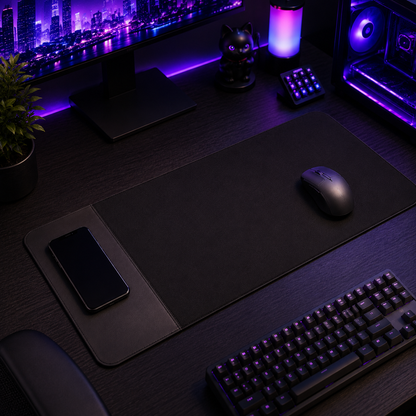 Grid — Wireless Charging Desk Mat