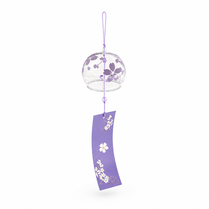 🎁 Hirosaki — Sakura Glass Wind Chime (30% off)