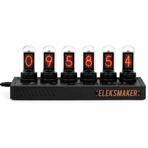Nocturne — Nixie-Style Glow Tube Clock