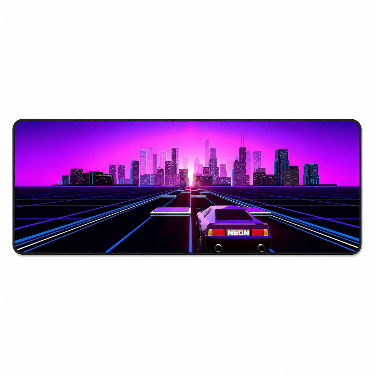 Drift — Synthwave Mouse Pad