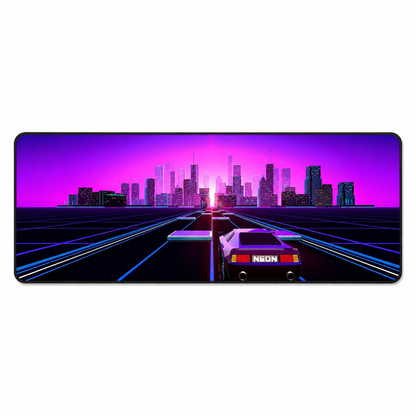 Drift — Synthwave Mouse Pad