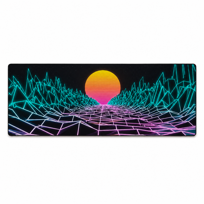 Drift — Synthwave Mouse Pad