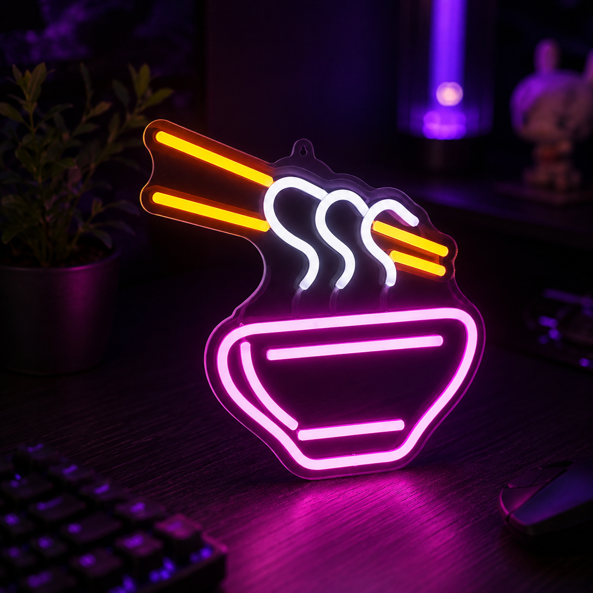 Dotonbori — Neon Ramen Sign