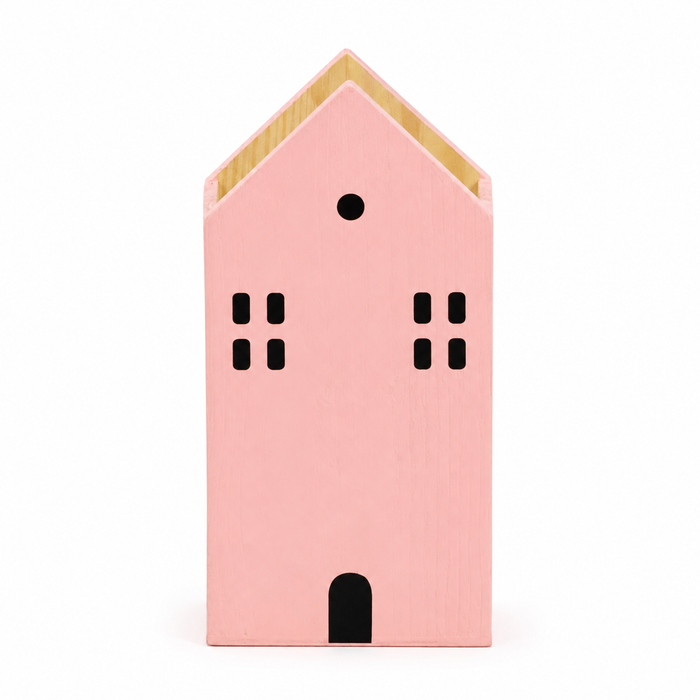 Takayama — Pink Wooden Pencil Holder