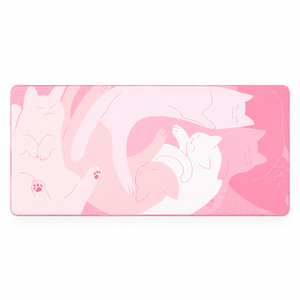 Tashirojima — Sakura Cat Mouse Pad
