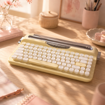 Kyoto — Typewriter-Style Wireless Keyboard
