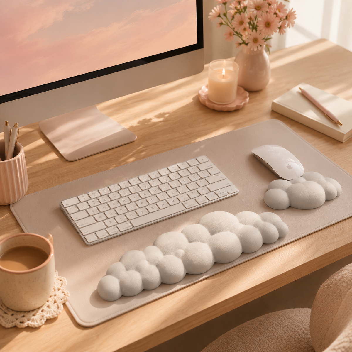 Kawaguchiko — Cloud Wrist Rest
