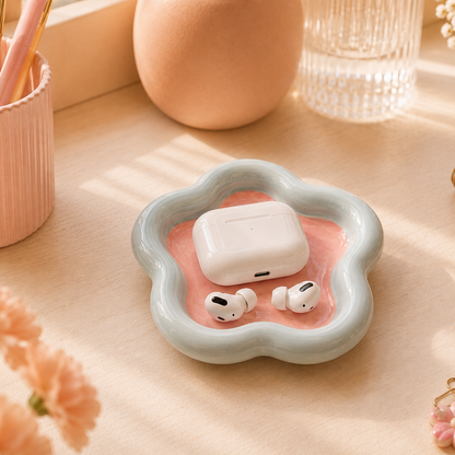 Nara — Ceramic Petal Catch-All