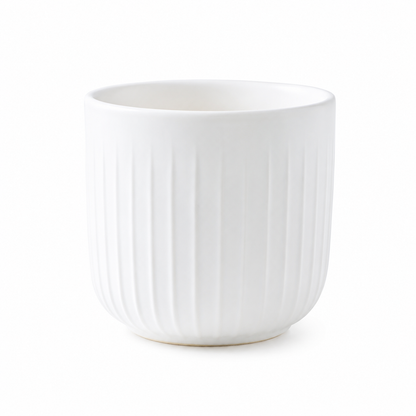 Aarhus — Ribbed Ceramic Planter